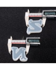 5 Adet Reçine Epoksi Harf Kalıp - N