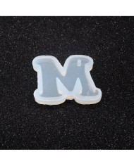 5 Adet Reçine Epoksi Harf Kalıp - M