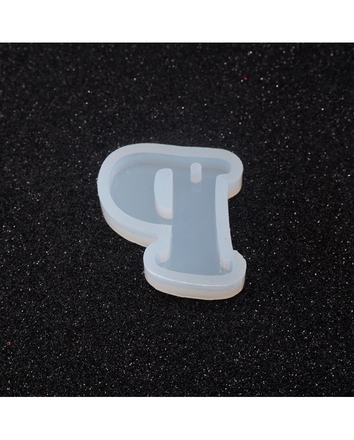 5 Adet Reçine Epoksi Harf Kalıp - P