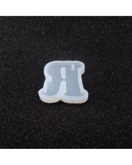 5 Adet Reçine Epoksi Harf Kalıp - R