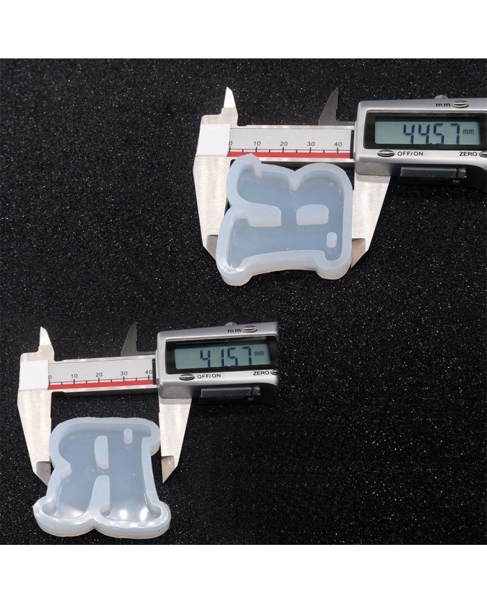 5 Adet Reçine Epoksi Harf Kalıp - R