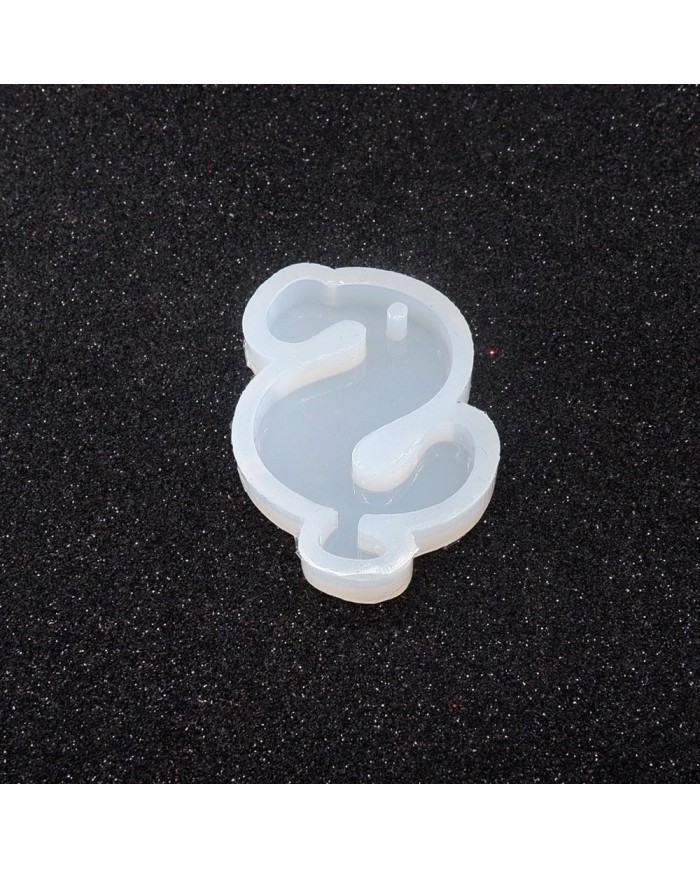 5 Adet Reçine Epoksi Harf Kalıp - Ş