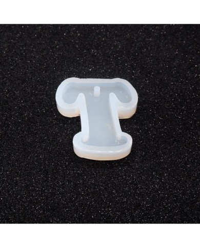 5 adet Reçine Epoksi Harf Kalıp - T