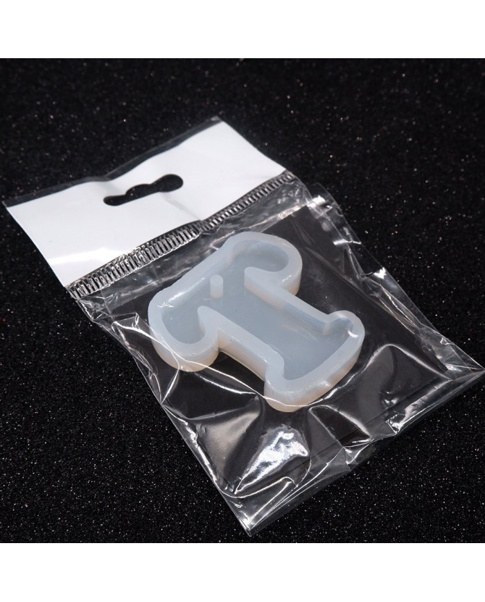 5 adet Reçine Epoksi Harf Kalıp - T