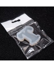 5 adet Reçine Epoksi Harf Kalıp - T