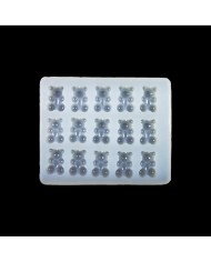 5 Adet - BÜYÜK HARİBO AYI REÇİNE EPOKSİ KALIBI - H1