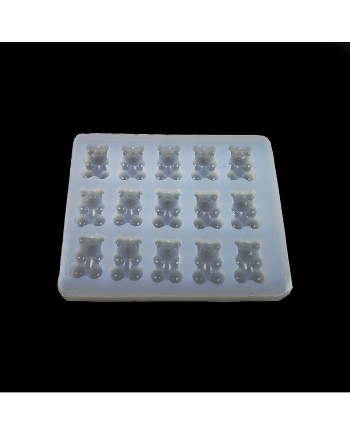 5 Adet - BÜYÜK HARİBO AYI REÇİNE EPOKSİ KALIBI - H1