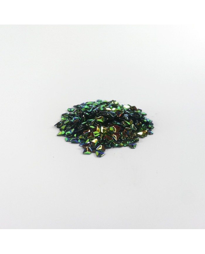 Üçgen Pul Kırığı - Parlak Yeşil 10gr