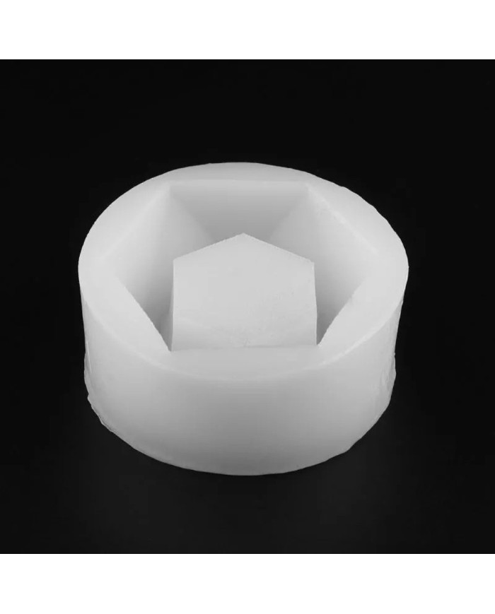 Altıgen Saksı Kalıbı - 8.5x7.3cm -Kod:978