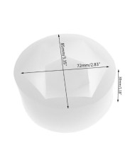 Altıgen Saksı Kalıbı - 8.5x7.3cm -Kod:978