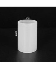 Silindir Epoksi Reçine,Mum ve Beton Kalıbı - 6x10 cm -Kod:983