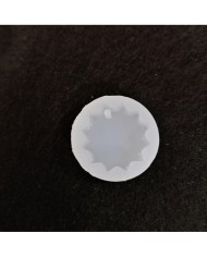 5 Adet - Güneş Kolye Reçine Epoksi Kalıp-delikli - E23