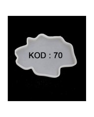 Bardak Altı Reçine Epoksi Kalıp - No:70 -Kod:241A