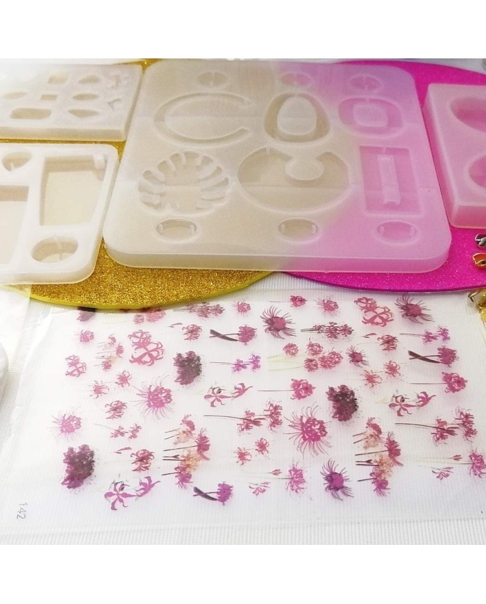 Reçine Epoksi Kolye Seti - (375ml reçine) - 212,82,126,127