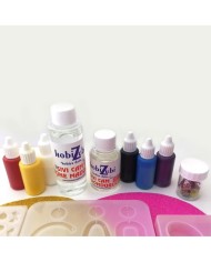 Reçine Epoksi Kolye Seti - (375ml reçine) - 212,82,126,127