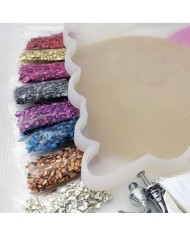 Reçine Epoksi Tepsi Seti - (750ml reçine) -203