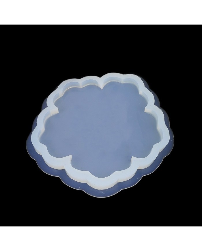 5 Adet - Yonca Reçine Epoksi Kalıp - B18