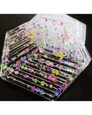 Beton ve Epoksi Silikon Bardak Altı Kalıbı - Altıgen -Kod:194