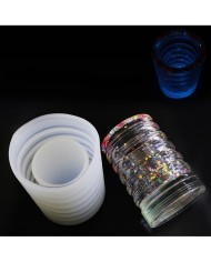 Boğumlu Bardak Reçine Epoksi ve Beton Kalıbı -Kod:103