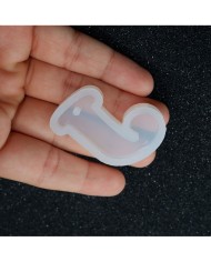 Reçine Epoksi Harf Kalıp - J