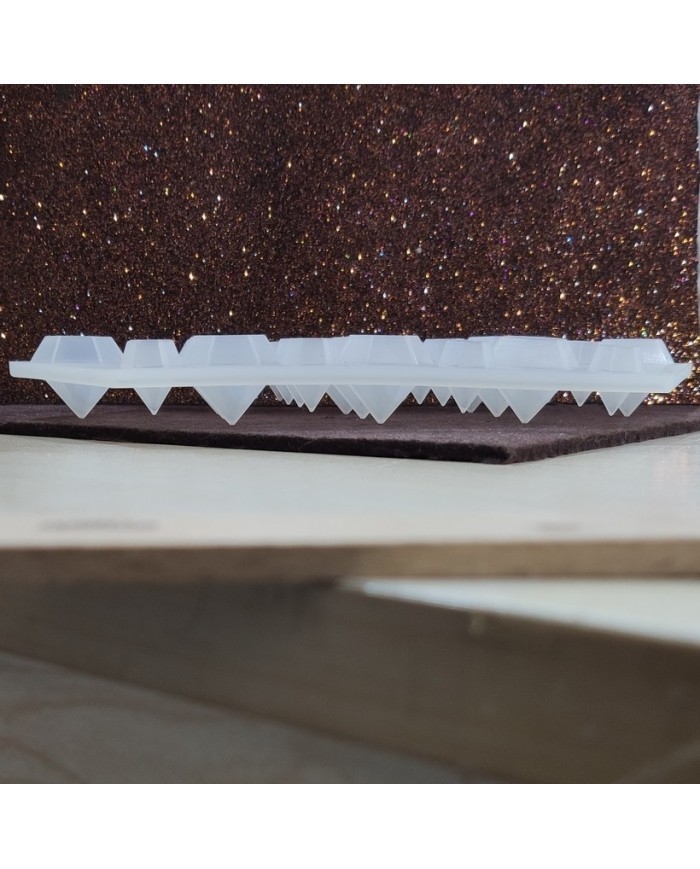 Kristal Damla Reçine Epoksi Kalıp - Çoklu Kalıp -Kod:228