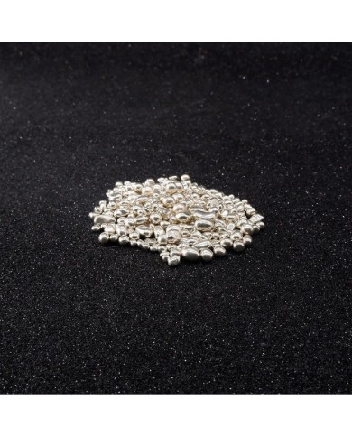 İnci Görünümlü Kaplama Taş - Gümüş - 25gr