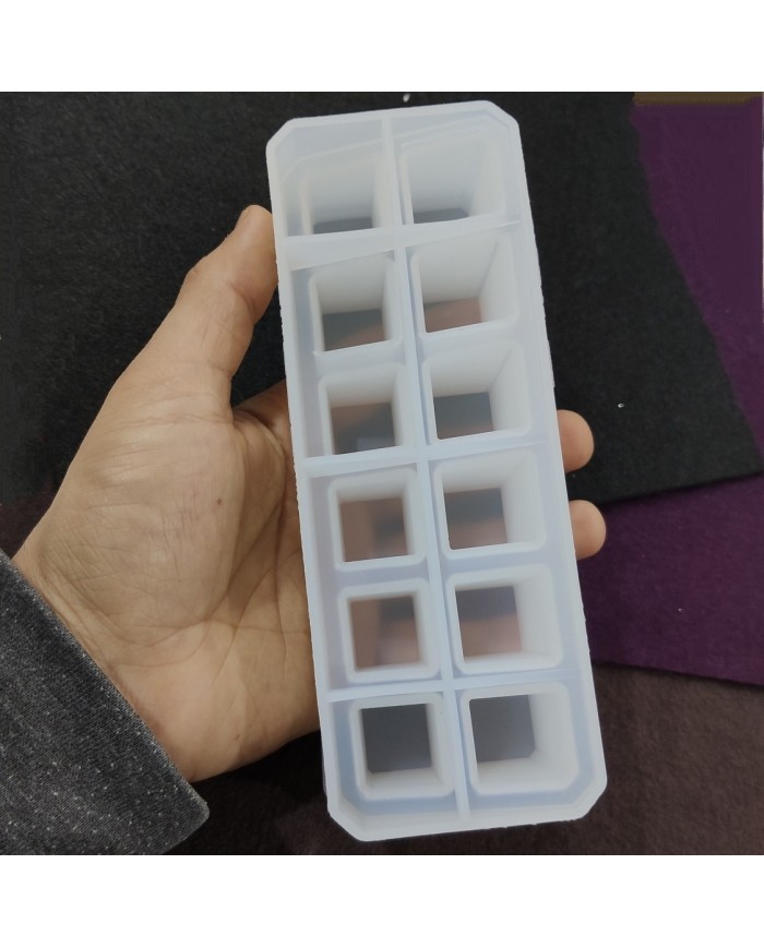 Makyaj Kutusu Reçine Epoksi ve Beton Kalıbı -Kod:237