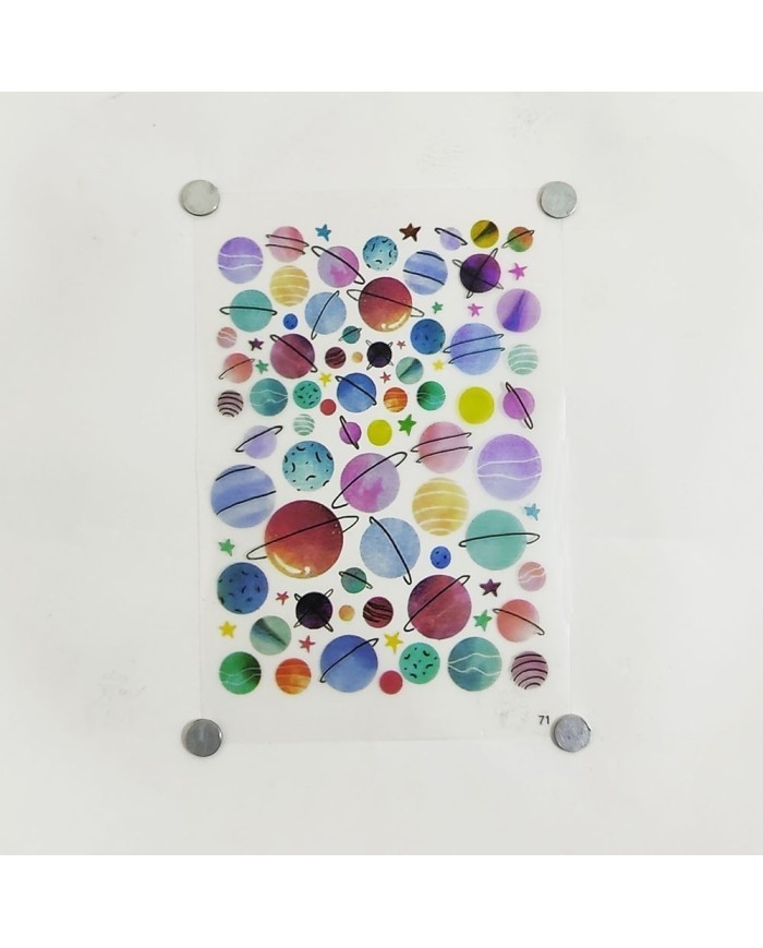 Reçine Epoksi Asetat - Gezegen - 1 adet