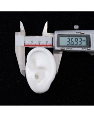 Silikon Kulak 5 Çift 10 Adet - Takı ve Bijuteri Küpe Mankeni Renk Seçenekli