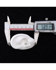 Silikon Kulak 5 Çift 10 Adet - Takı ve Bijuteri Küpe Mankeni Renk Seçenekli