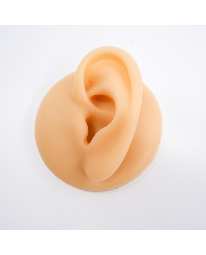 Silikon Kulak Ten Renk  Sol 1 Adet - Takı ve Bijuteri Küpe Mankeni