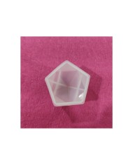 Reçine Epoksi ve Mum Kalıbı - Beşgen -Kod:136