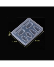 Takı Reçine Epoksi Silikon Kalıbı -Kod: 37