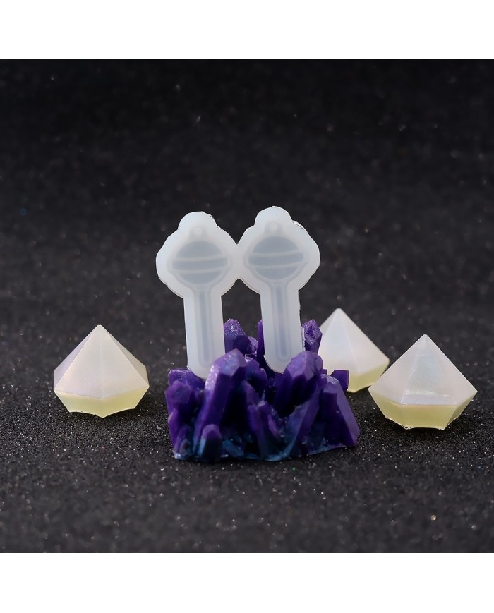 Reçine Epoksi Kalıp - İkili Lolipop - Kod:990