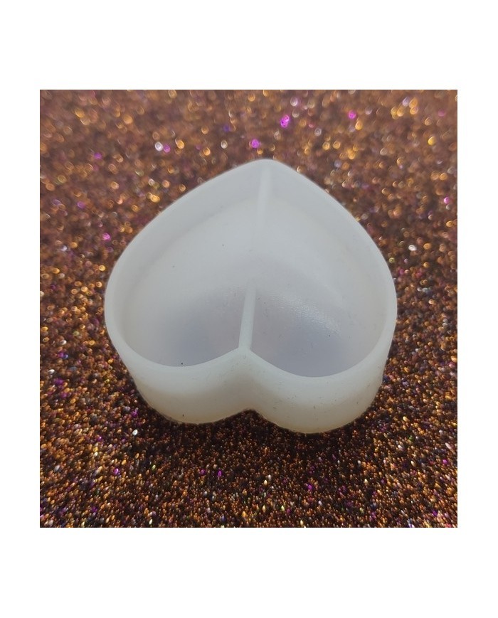 Kalp Reçine Epoksi ve Sabun Kalıbı - Küçük Boy -Kod:138