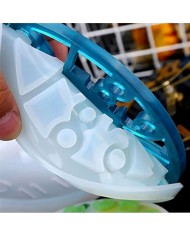 Reçine Epoksi Kalıp - Saat Kalıbı - 15x15 cm -Kod:1002