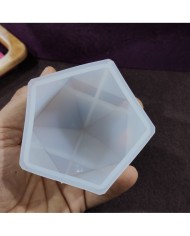 Beşgen Reçine Epoksi ve Mum Kalıbı - Büyük Boy -Kod:135