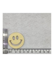 Ahşap Kolye Ucu - Emoji