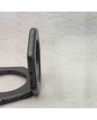 2 Adet - Ahşap Kolye Ucu - Siyah