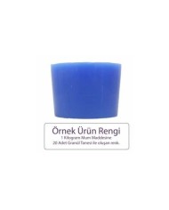 Mavi Mum Boyası 100 GR - Granül Mum Boyası