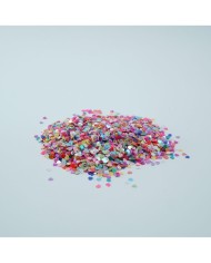 Mini Kalp Renkli Pul Paketi - 5 gram - Epoksi Süsleme Pulu - 5mm