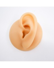 Silikon Kulak Ten Renk Sol 25 Adet - Takı ve Bijuteri Küpe Mankeni