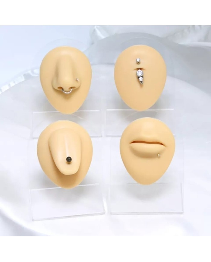 Silikon Kulak  Sağ  25 Adet - Takı ve Bijuteri Küpe Mankeni