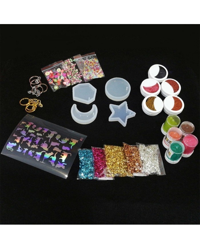 Anahtarlık ve Takı Reçine Epoksi Seti - A01