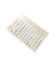 Epoksi Asetat  Harf - 5'li Karışı Set