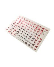 Epoksi Asetat  Harf - 5'li Karışı Set