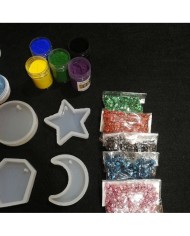 Anahtarlık ve Takı Reçine Epoksi Seti - A02