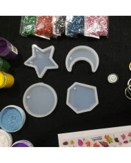 Anahtarlık ve Takı Reçine Epoksi Seti - A02