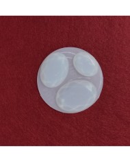 Oval Damla  Reçine Epoksi Takı ve Sabun Kalıbı - Kod:04