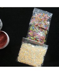 Anahtarlık ve Takı Reçine Epoksi Seti - Boya Seçmeli  - A07